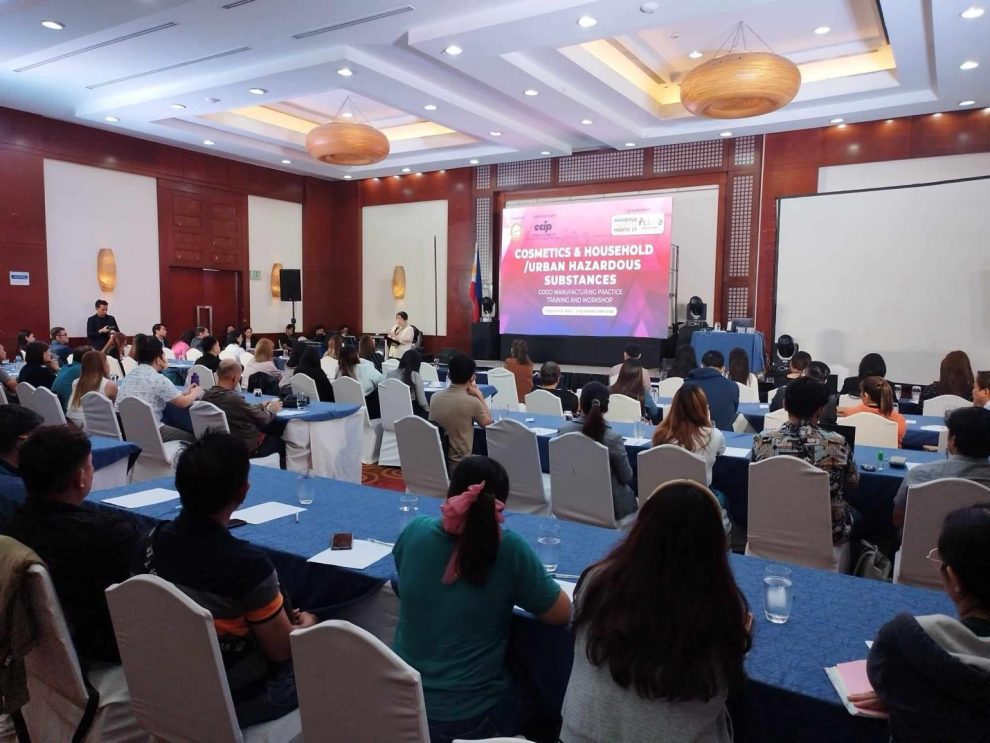 Regional cGMP Training and Workshop on Cosmetics
